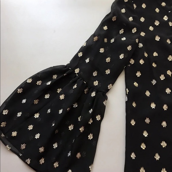 Lilly Pulitzer NWT Amory Top Onyx Starry Clip Size XXS - Picture 3 of 11